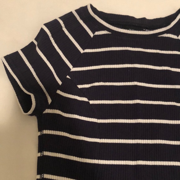 Urban Outfitters Navy Striped Dress - Picture 3 of 6